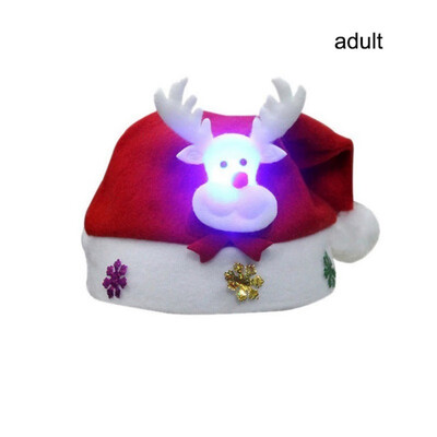 

Christmas Childrens Hat Santa Snowman Childrens Fun Reindeer Christmas Party Hat Headband Soft Comfortable for Christmas Party