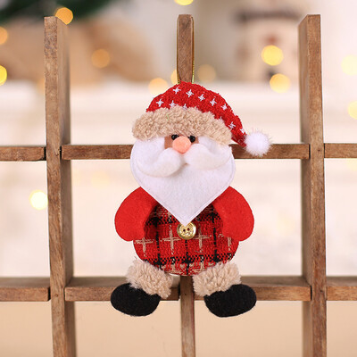 

Tailored Christmas Ornaments Gift Santa Claus Snowman Rein deer Toy Hang Decorations