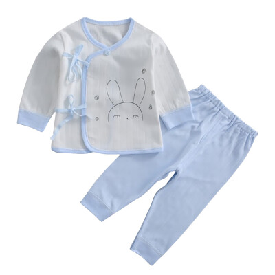 

Cartoon Print Sleepwear Set Autumn Baby Kids Girls Boys Clothes Long Sleeve Blouse TopsPants Pajamas