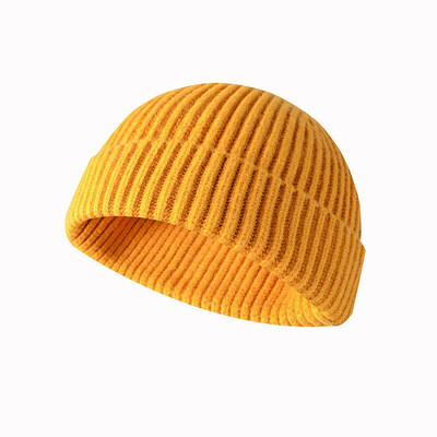 

NEW Unisex Men Women Beanie Hat Warm Ribbed Winter Turn Ski Fisherman Docker Hat