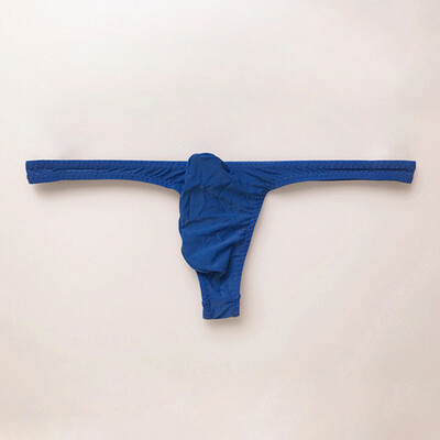 

Men Plus Size Solid Underwear Sexy Low Rise Knicker Lingerie Thongs Bikini Brief