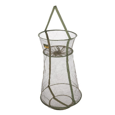 

3 Layers Quick-dry Fishing Net Trap Net Mesh Net Folding Shrimp Nets Cage Fishing Tackle 4 Sizes