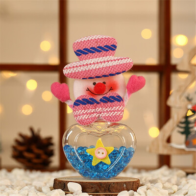 

Tailored Cute Christmas Candy Storage Can Decorate Home Gift Cookies Food Storage Jar