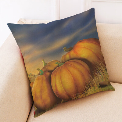 

Tailored Thanksgiving Gifts Pillowcase Harvest Pillow Cover Home Decoration 18x18Inch