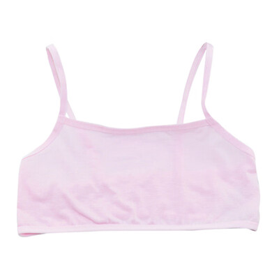 

1pcs Teenage Underwear For Girl Children Girls Cotton Lace Wireless Young Sports Bra For Children And Teens Puberty Clothes