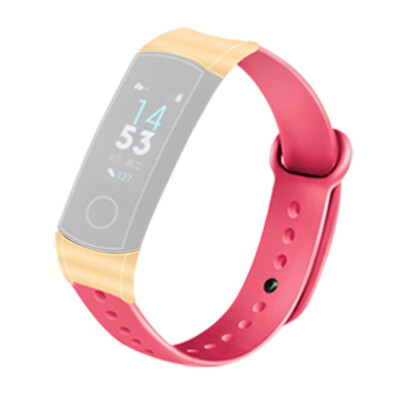 

〖Follure〗RG Connector Silicone Monochrome Watch Band Wrist Strap For Huawei Honor 4