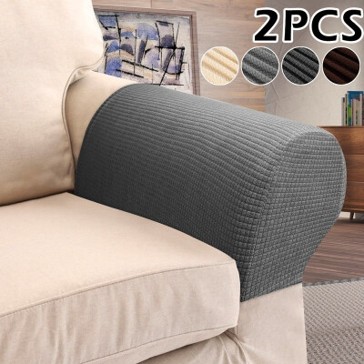 

2Pcs Elastic Sofa Armrest Cover Washable Retractable Sofa Armrest Protection Parts Set Sliding Sleeve Protector