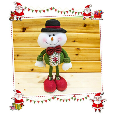 

Christmas Toy Doll Multi-style Flexible Christmas Standing Snowman Doll Ornament Christmas Gift