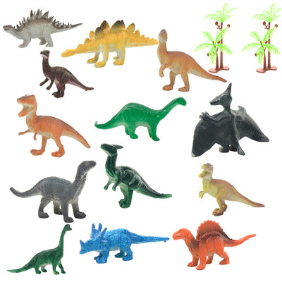 

YIWULA 13PC Dinosaurs Kids Dinosaur Figures Model Toys New Model Playset Toys