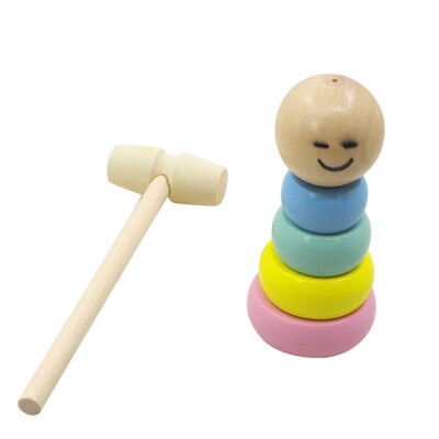 

1 pc Puzzle Doll Toys Wooden Educational Toy Magic Little Wooden Man Automatic Tool For Boys Girls Gifts