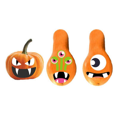 

Halloween Trick or Treat Pumpkin Stickers Decoration Cute Halloween Stickers Funny Decorative Stickers Scrapbooking DIY Craft