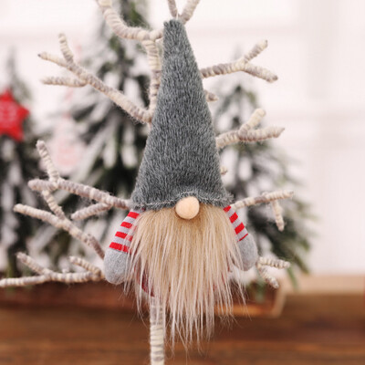 

〖Follure〗2020 Christmas Faceless Gnome Santa Xmas Tree Hanging Ornament Doll Decoration