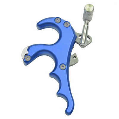 

Outdoor Automatic 4-Finger Thumb Archery Release Aid for Compound Recurve Bow