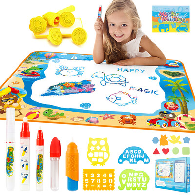 

Large Water Drawing Mat 70x100cm Water Doodle Mat Travel Drawing Painting Mat