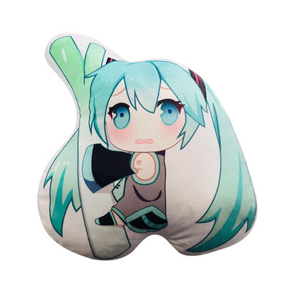 

redCherry Anime Hatsune Miku Plush Pillow Toy Cartoon Soft Stuffed Doll Plush Anime Fans Gift
