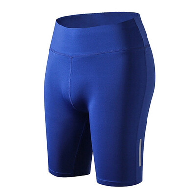 

Gobestart Womens Fitness Yoga Pants Reflective Strip Night Running Training Five-minute