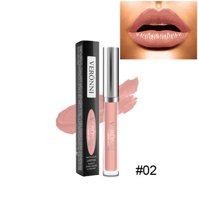 

Beauty Makeup Waterproof Matte Liquid Lipstick Moisturizer Smooth Lip Stick Long Lasting Lip Gloss Cosmetic