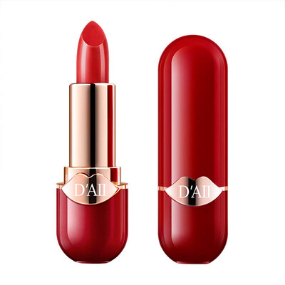 

6 Colors Sexy Red Velvet Lip Makeup Waterproof Shimmer Long Lasting Lipstick Nude Moisturizing Lipstick Luxury Makeup Cosmetics