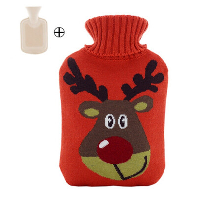 

Hot Water Bottle With Knit Bottle Cover Large Hot Water Bottle Rubber Warm Hand Hot Water Bottle For Warm Hands Warming Supplies