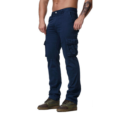 

Gobestart Fashion Mens Regular Fit Pants Cargo Pants Casual Trousers Work Pants