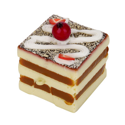 

YIWULABread Square Fruit Cake Squishy Slow Rising Cream Scented Decompression Toys