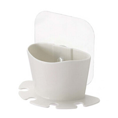 

Practical Bathroom Toothbrush Case Wall Suction Toothpaste Storage Holder
