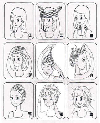 

Gobestart Women Fashion Lady Long Wavy Curly Full Wig Air Bang Water Wave Hair