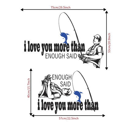 

INS Style English Alphabet&Fisherman Pattern Wall Sticker Tile Sticker Wall Decor Art Decals Home Decoration Room Wall Art