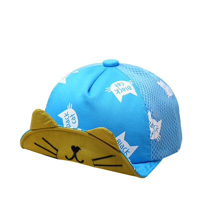 

Children Sun Hat New Summer 0-3T Baby Boys Girls Adjustable Cap Mesh Hat Newborn Infant Soft Baseball Caps