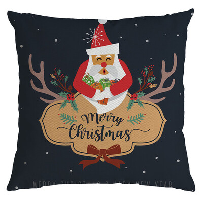 

Tailored Christmas Pillow Cover Pillowcases Decorative Sofa Cushion Cover 45x45cm