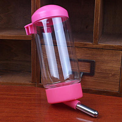 

500ML Pet Automatic Drinking Water Fountain Water Feeder Bottle for Small Cat Dog Hamster Gerbil Random Pets supplies