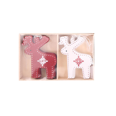 

Merry Christmas Decoration For Home Ornaments Deer Wood Elk Socks Pendant Christmas Trees Decor Christmas Accessories
