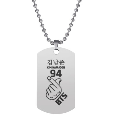 

Kpop Hip Hop Team Bangtan Boys BTS Army Pendant Necklace Hot Gift for Fans
