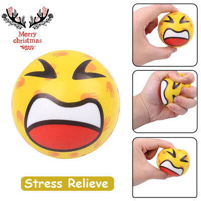 

YIWULA Lovely Christmas Present Pissed Ball Elasticity Rising Kids Squeeze Toys