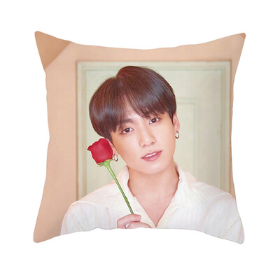 

Kpop BTS New Album MAP of The Soul Persona Concept Square Throw Pillow Cover Pillowcase Photo Printing