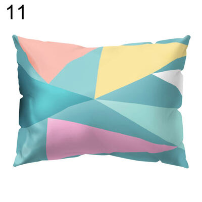 

Marble Grain Color Block Pillow Cover Cushion Case Car Sofa Bedroom Hotel Decor