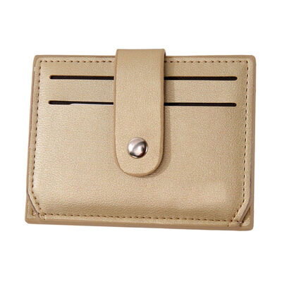 

Fashion Men Multi Slots Faux Leather Short Wallet Coin Purse Mini Card Holder