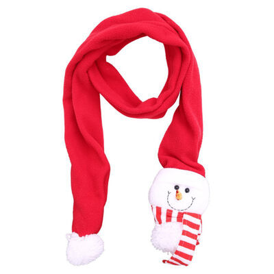 

Baby Boys Girls Winter Warmer Christmas Cartoon Pattern Scarf Infant Thick Cotton Collar Scarves Toddler Neckerchiefs
