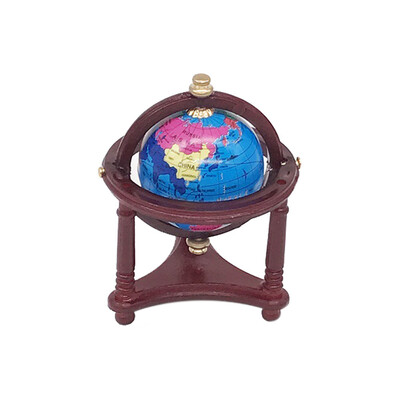

Tailored Mini Dollhouse Furniture Globe Miniature Living Room Kids Pretend Play Toy