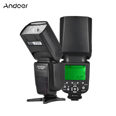 

Andoer AD-980IIIN i-TTL Master Slave Flash Speedlite 18000s HSS Built-in 24G Wireless Flash System 29s Recycle Time Manual & Au