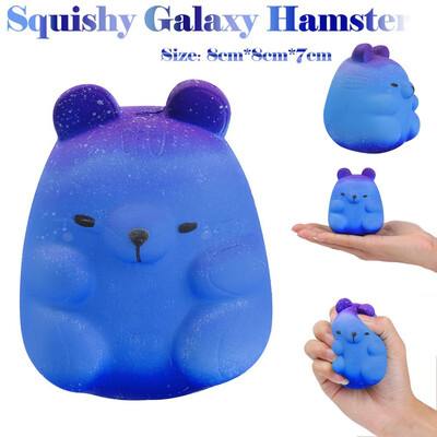 

〖Follure〗8cm Galaxy Hamster Slow Rising Scented Stress Relieve Toy