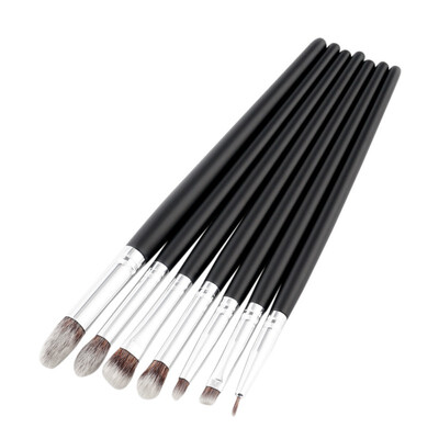 

7pcsset Maquiagem Powder Blush Concealer Contour Tools Foundation Makeup Brushes Sets Cosmetics Soft Synthetic Hair