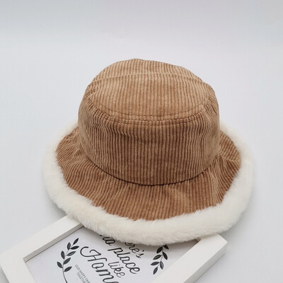 

Winter Baby Boys Girls Toddler Warm Bucket Hats Caps Reversible Sun Headwear