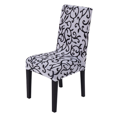 

Gobestart Dining Room Wedding Banquet Chair Cover Party Decor Seat Spandex Stretch Covers