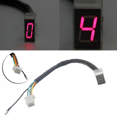 

Motorcycle Shift Lever Sensor W LED Digital Gear Indicator Replacement Parts