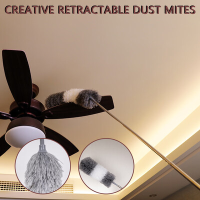 

Gobestart Retractable Clean Brush Soft Duster Brush Anti Dusting Brush Home Cleaning