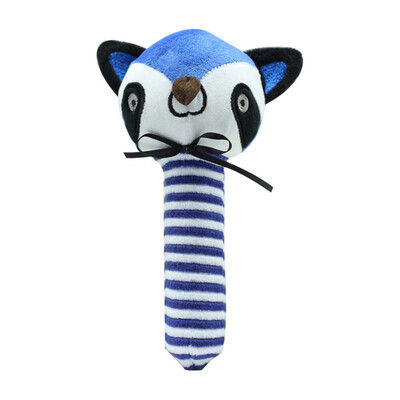 

Newborn Infant Baby Soft Plush Hand Grasping Toys Infant Cute Cartoon Bell Rattles Educational Toys For Babies