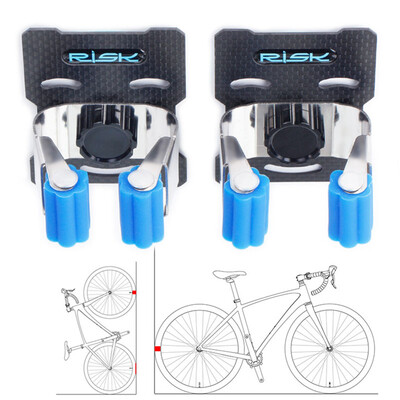 

MTB Bike Bicycle Parking Rack Punch-free Indoor Stand Holder Double Side Sticker