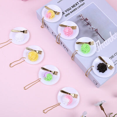 

YIWULA8Pcs Kids Pretend Play Simulation Cream Cake Creative Funny Food Toy