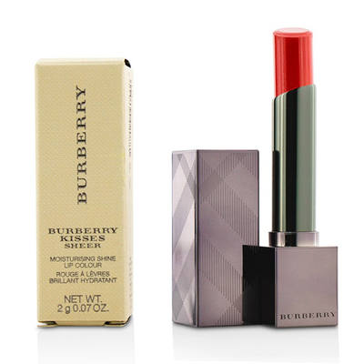 

BURBERRY - Burberry Kisses Sheer Moisturising Shine Lip Colour - No 305 Military Red 2g007oz